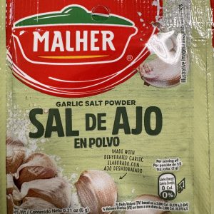 Sal de Ajo en polvo Malher